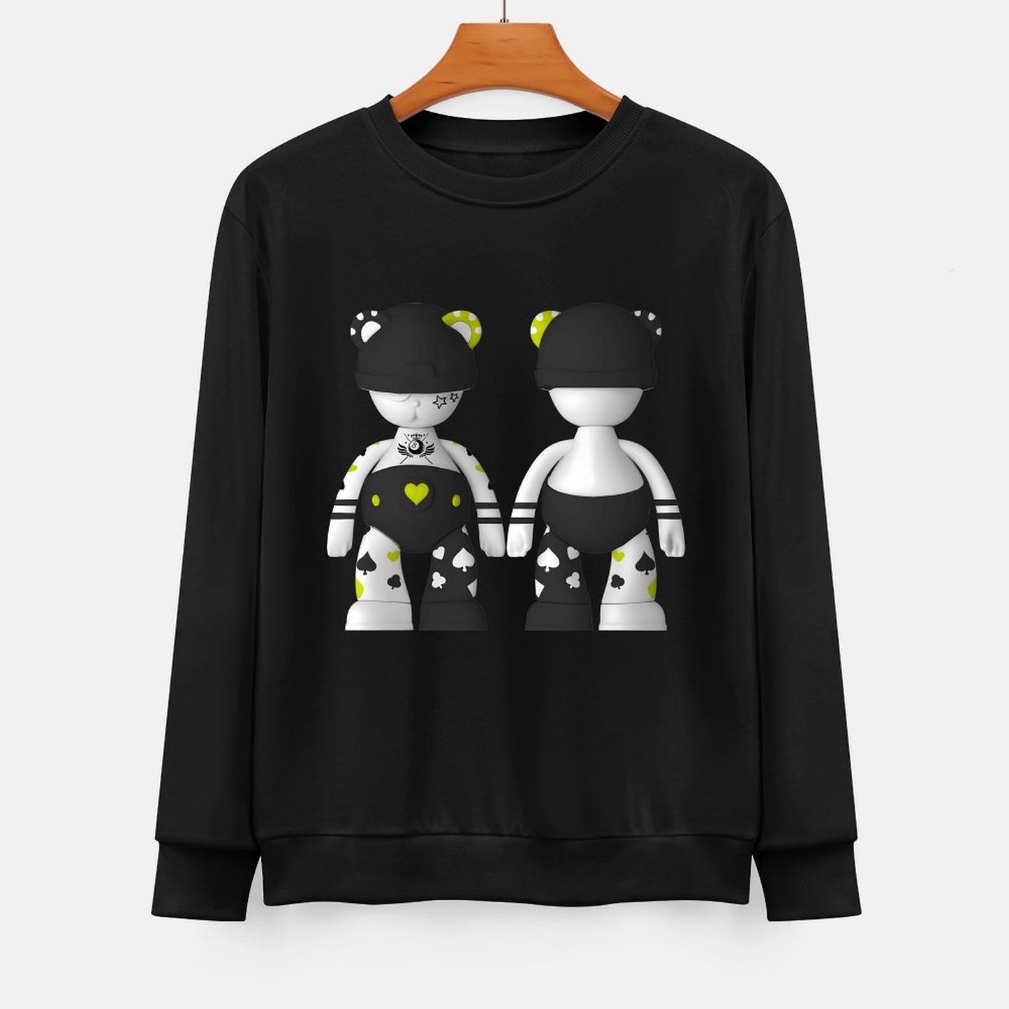 IPIB 250g Crew Neck Long Sleeve Sweatshirt Front GraphicCrew Neck Long Sleeve Sweatshirt6000094-1