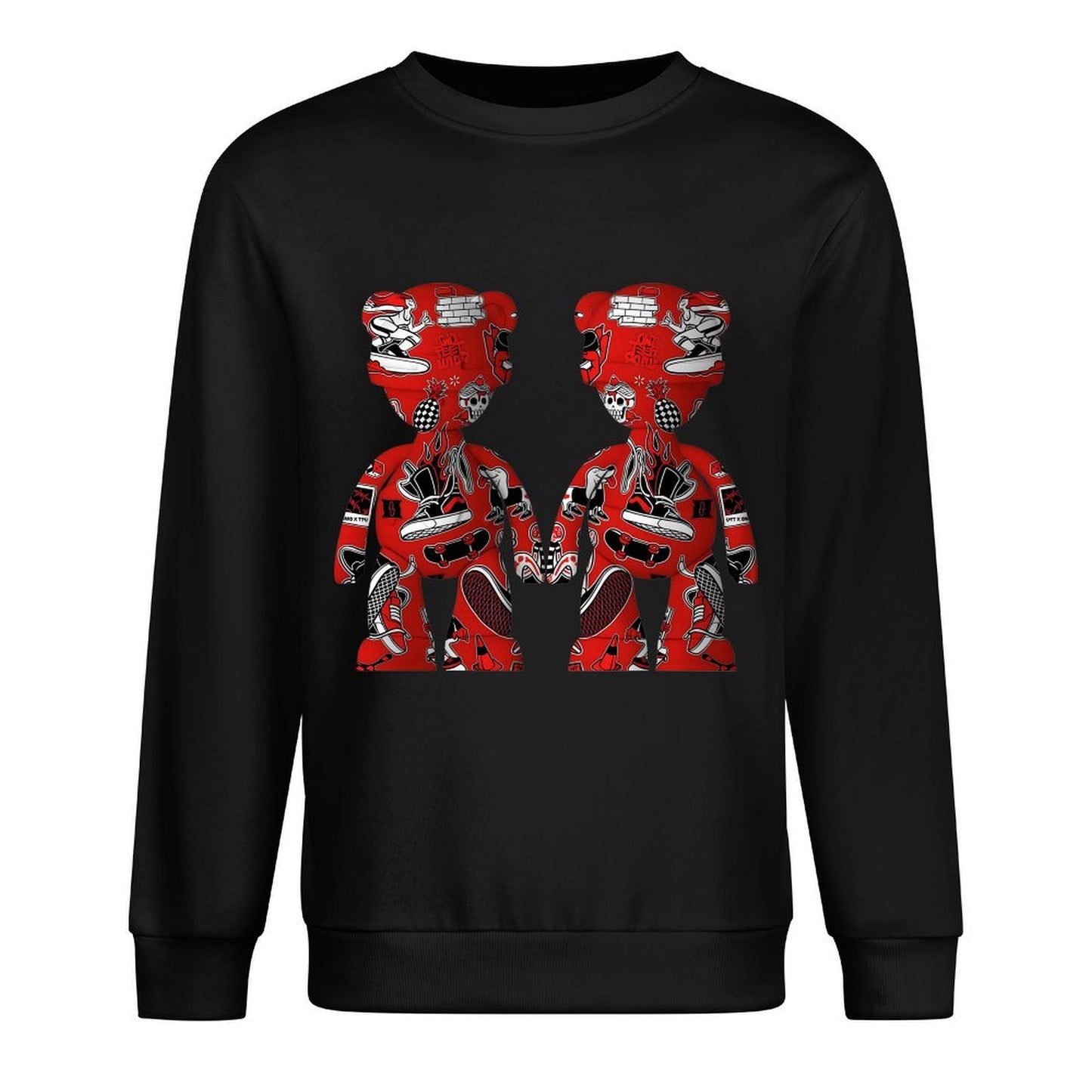 IPIB 250g Crew Neck Long Sleeve Sweatshirt Front GraphicCrew Neck Long Sleeve Sweatshirt6000084-1