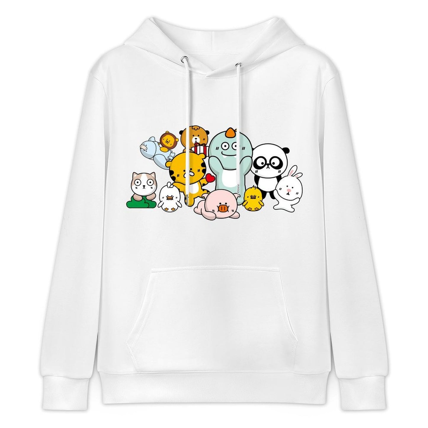 Fade-Proof Vintage Front Graphic Hoodies