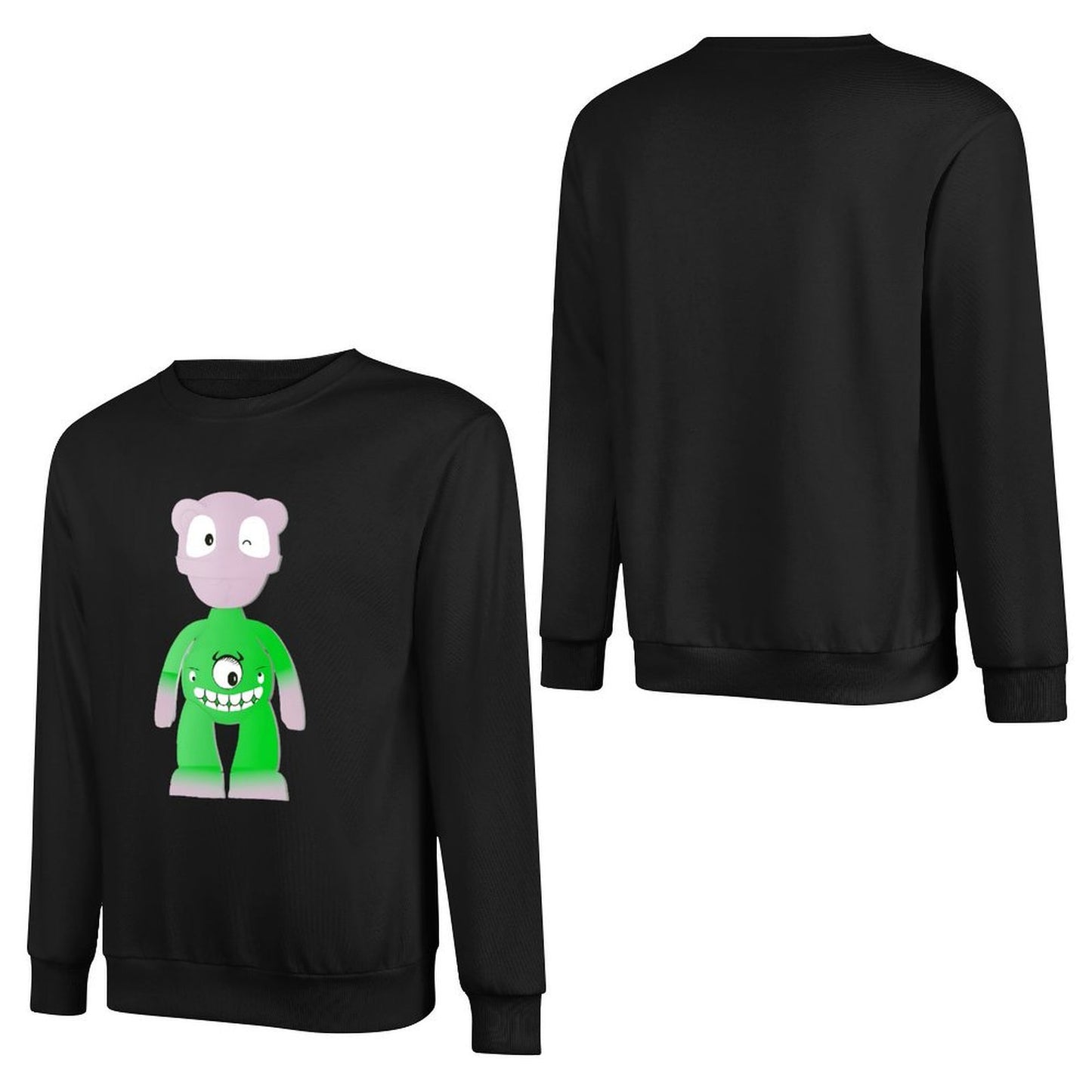IPIB 250g Crew Neck Long Sleeve Sweatshirt Front GraphicCrew Neck Long Sleeve Sweatshirt6000142-3
