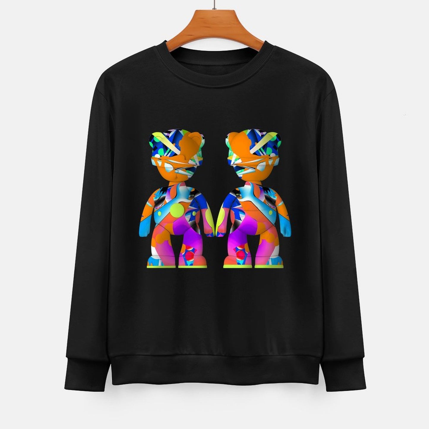IPIB 250g Crew Neck Long Sleeve Sweatshirt Front GraphicCrew Neck Long Sleeve Sweatshirt6000146-1