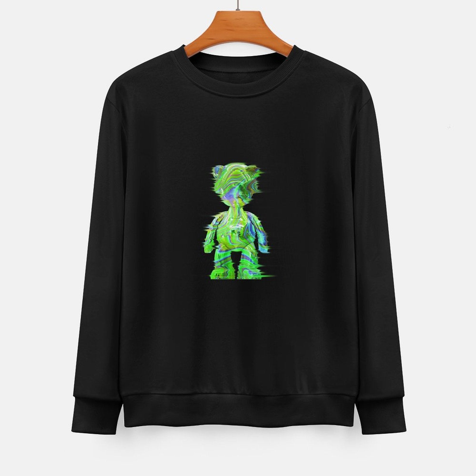 Long Sleeve With Front PatternSeamless Pure