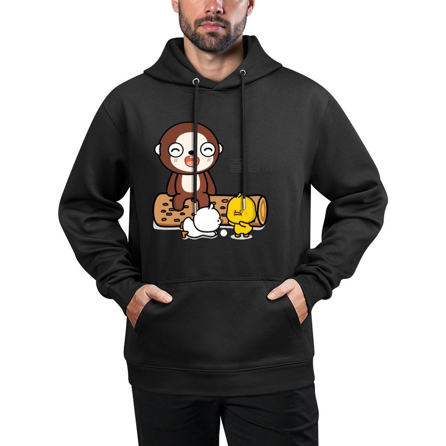 IPBR 250g Hooded Pocket Sweatshirt Front GraphicMen's Hooded  Sweatshirt4003933