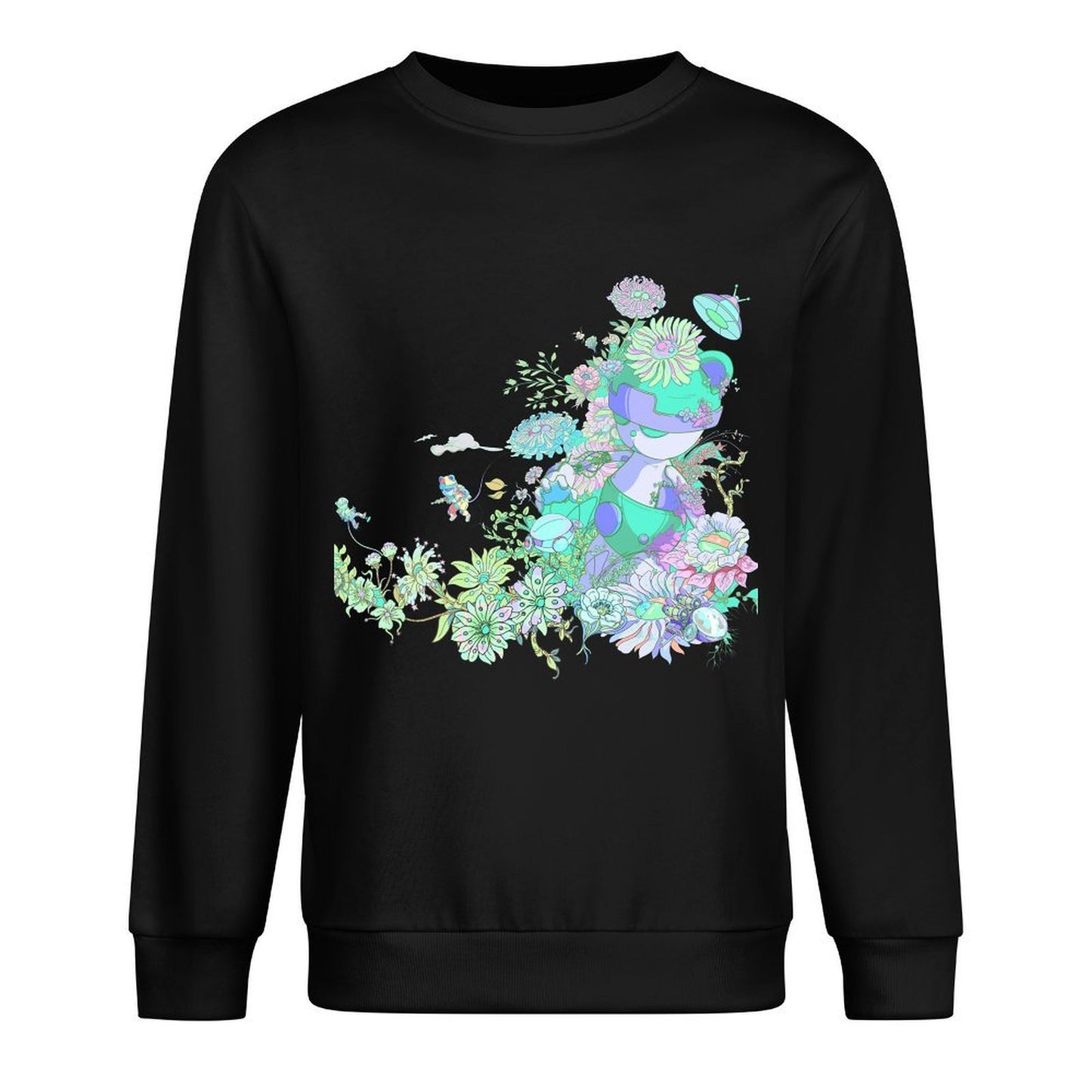 Long Sleeve With Front PatternRefined Soft-Touch