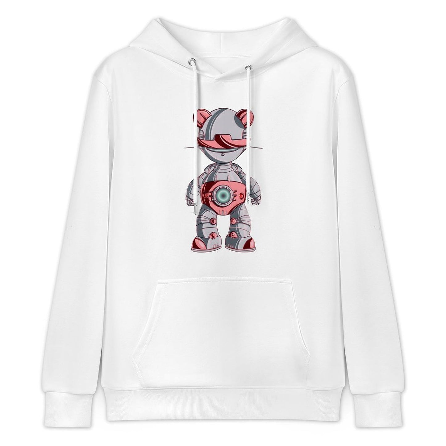 Hoodie Front PatternSolid Sleek