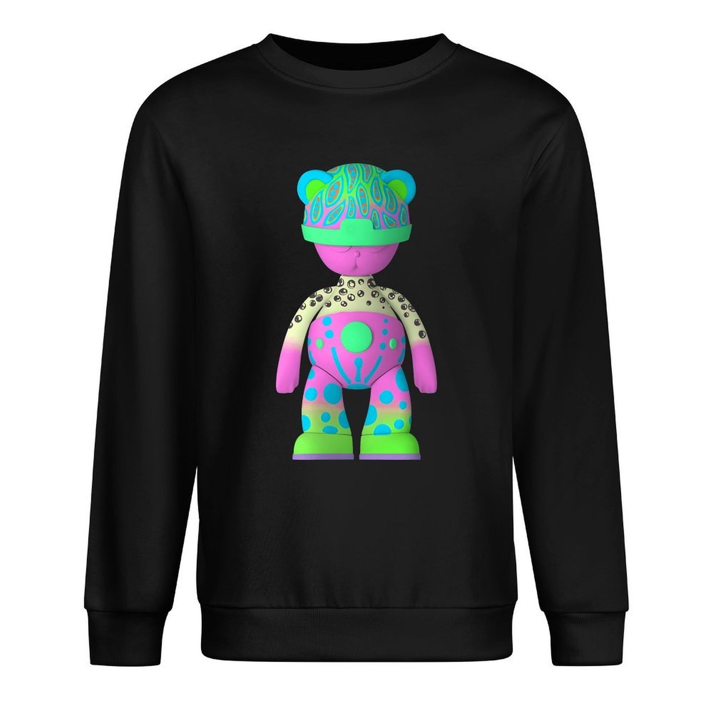 IPIB 250g Crew Neck Long Sleeve Sweatshirt Front GraphicCrew Neck Long Sleeve Sweatshirt6000102-1