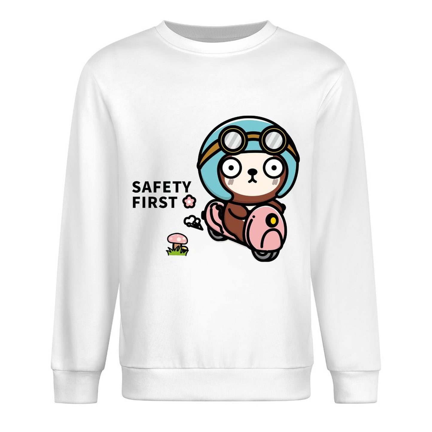 IPBR 250g Crew Neck Long Sleeve Sweatshirt Front GraphicCrew Neck Long Sleeve Sweatshirt4001140