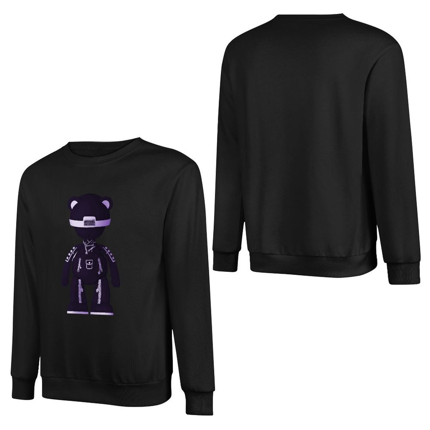 IPIB 250g Crew Neck Long Sleeve Sweatshirt Front GraphicCrew Neck Long Sleeve Sweatshirt6000125-3