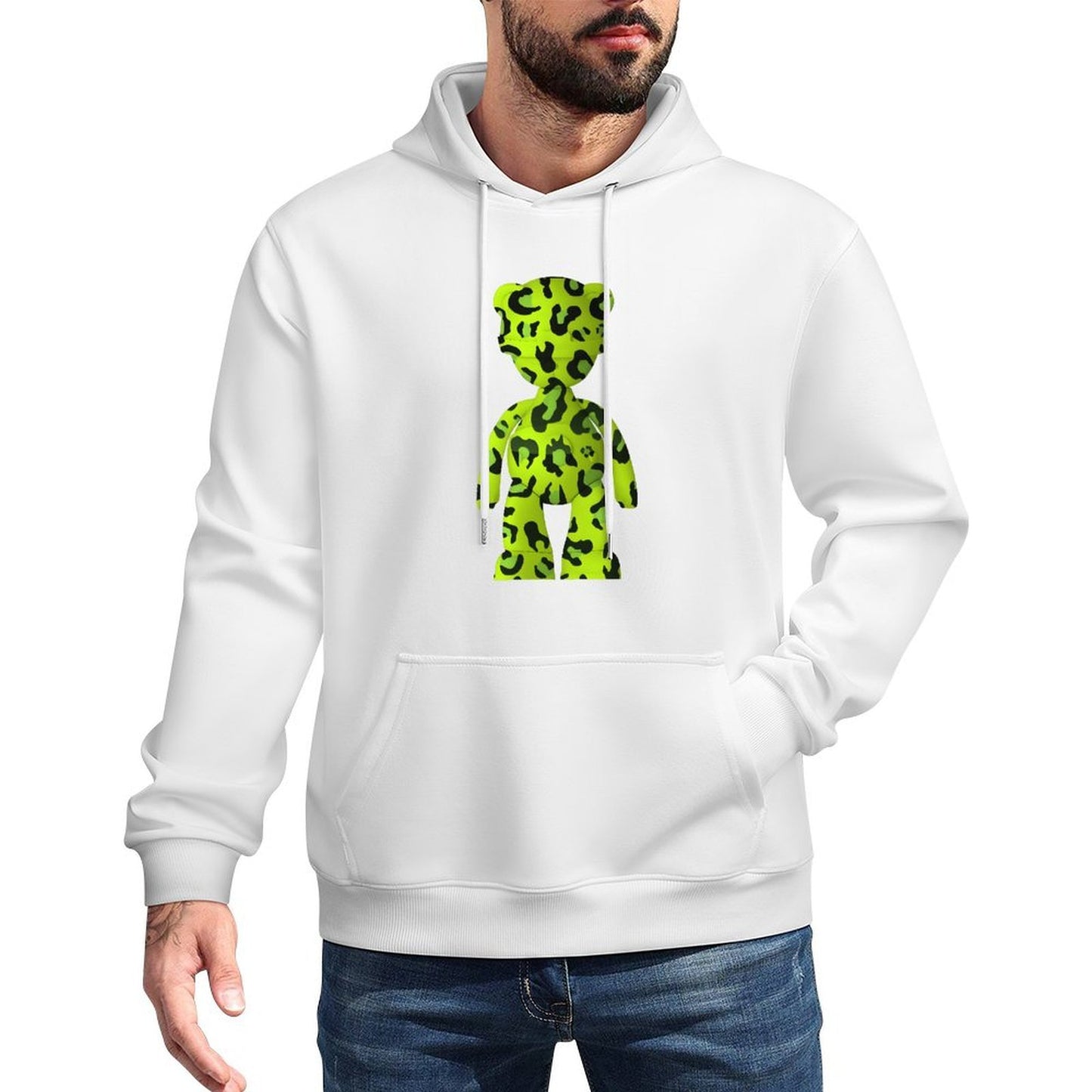 IPIB 250g Hooded Pocket Sweatshirt Front GraphicMen's Hooded  Sweatshirt6000126-4