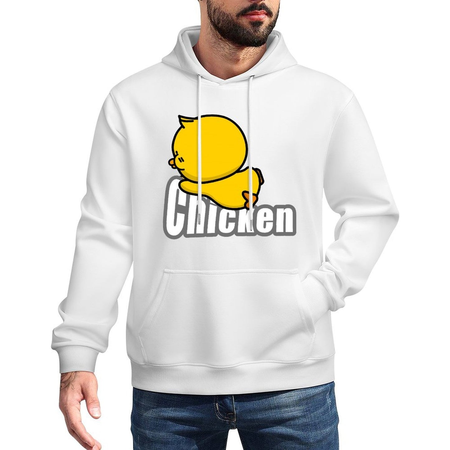 IPBR 250g Hooded Pocket Sweatshirt Front GraphicMen's Hooded  Sweatshirt4001561