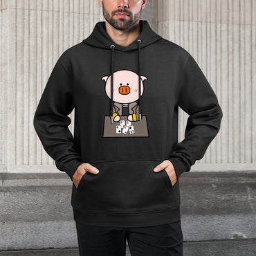IPBR 250g Hooded Pocket Sweatshirt Front GraphicMen's Hooded  Sweatshirt4001573