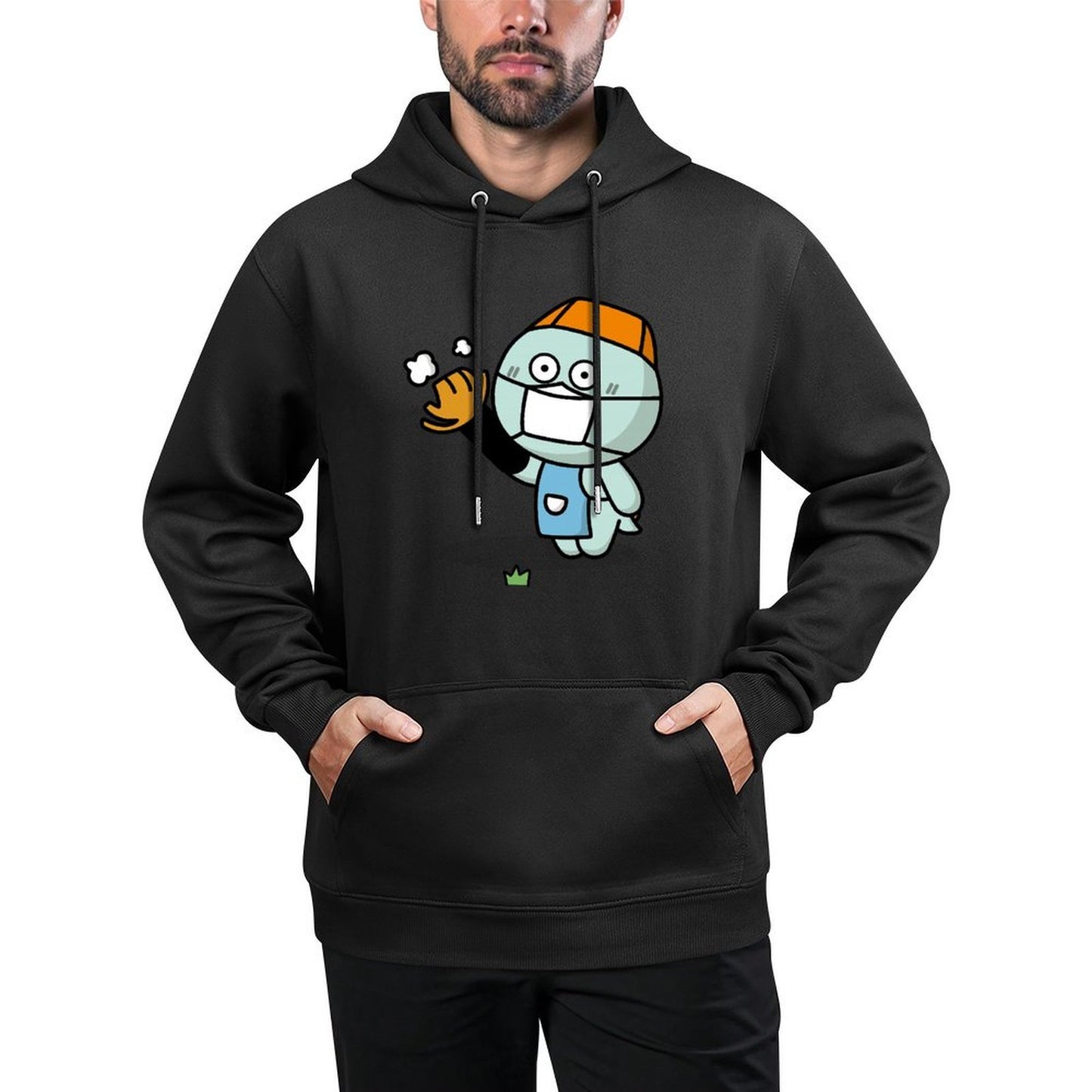 IPBR 250g Hooded Pocket Sweatshirt Front GraphicMen's Hooded  Sweatshirt4000330