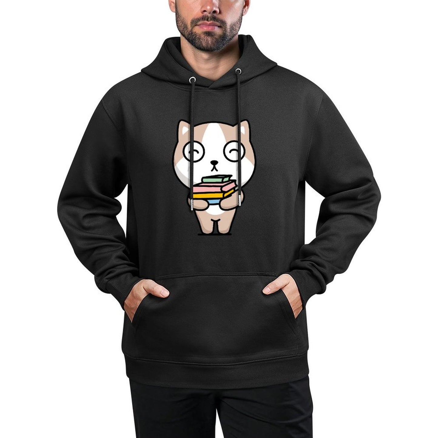 IPBR 250g Hooded Pocket Sweatshirt Front GraphicMen's Hooded  Sweatshirt4000107