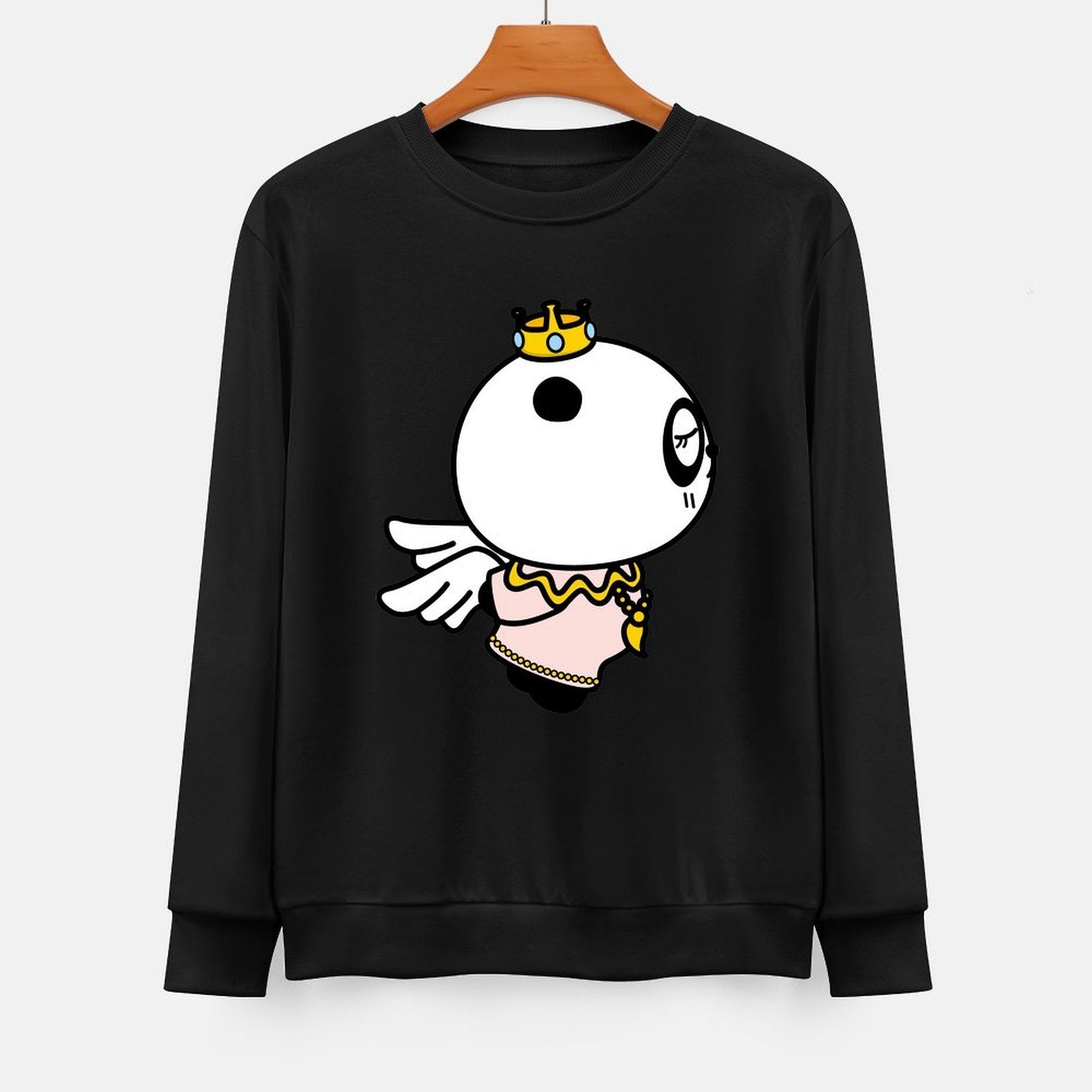Front Patterned Long Sleeve TopChill AllDay