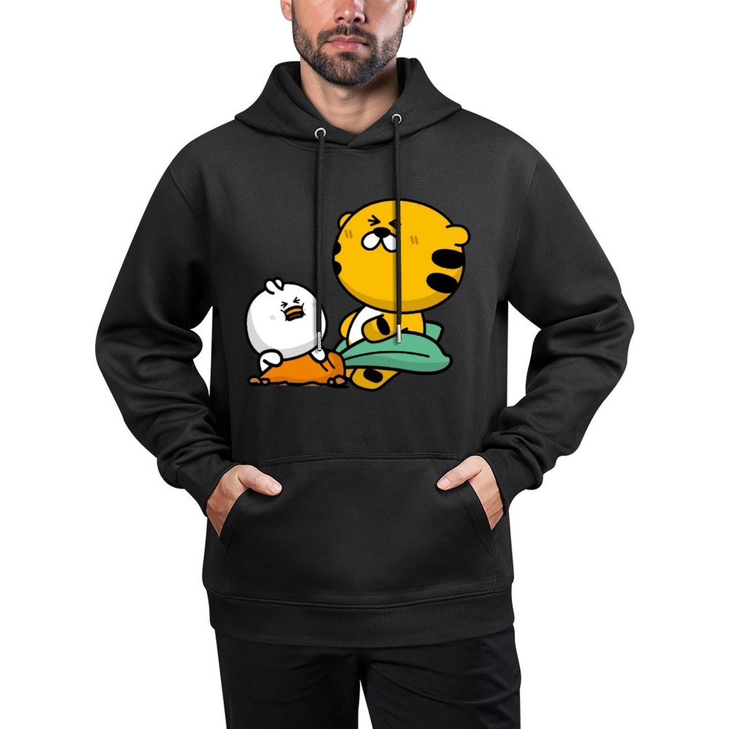 IPBR 250g Hooded Pocket Sweatshirt Front GraphicMen's Hooded  Sweatshirt4000035