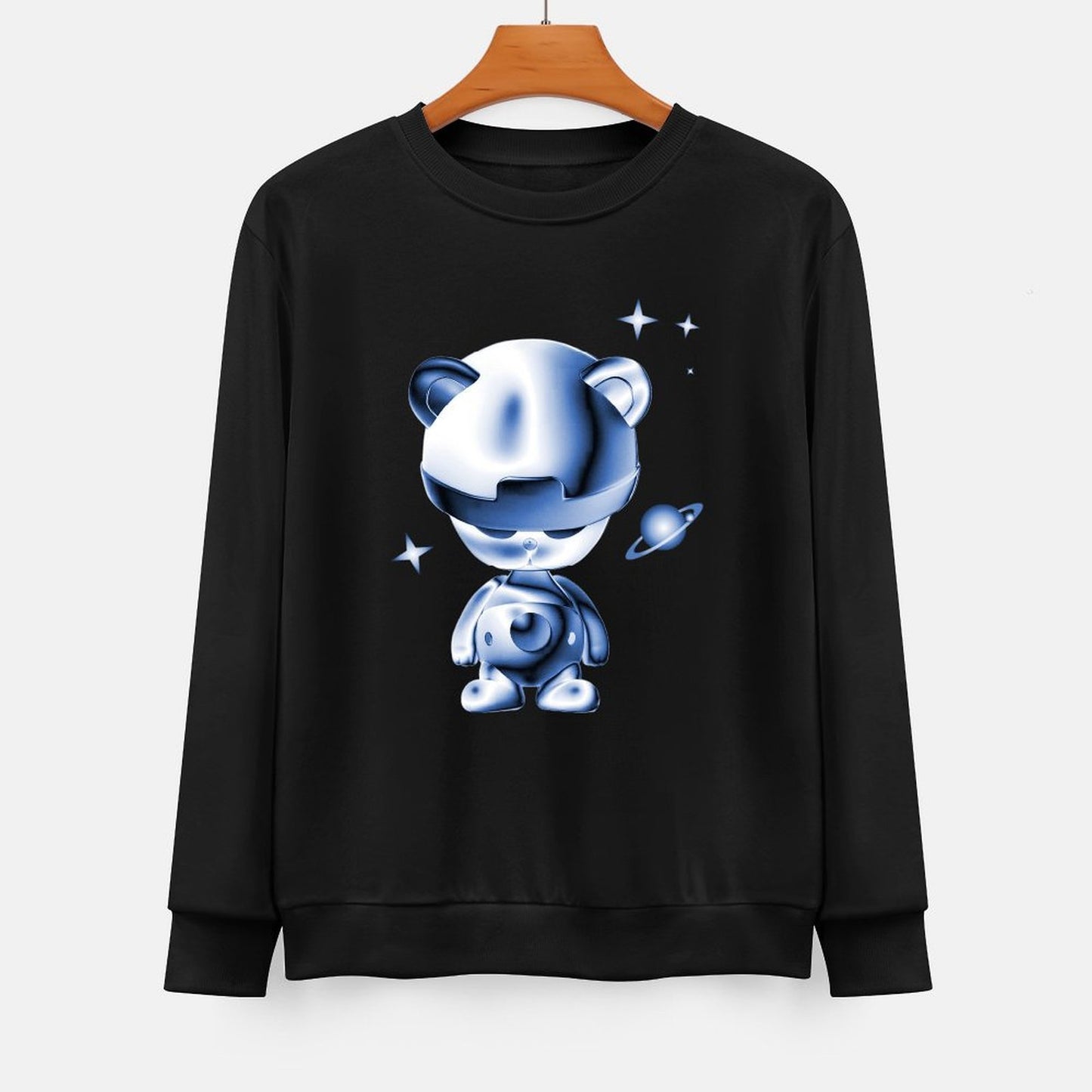 IPIB 250g Crew Neck Long Sleeve Sweatshirt Front GraphicCrew Neck Long Sleeve Sweatshirt6000026-1