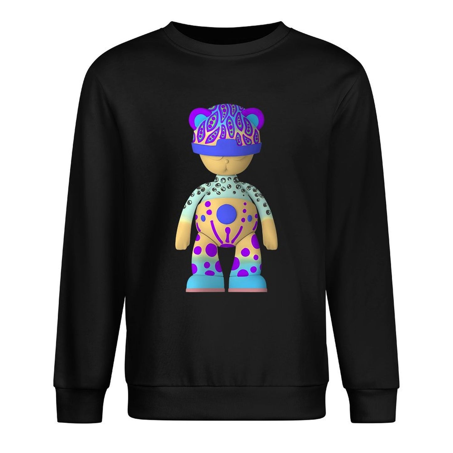 IPIB 250g Crew Neck Long Sleeve Sweatshirt Front GraphicCrew Neck Long Sleeve Sweatshirt6000102-4