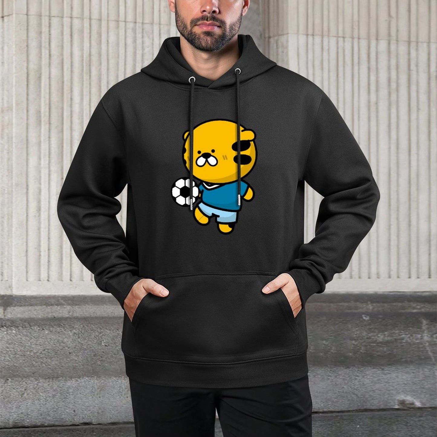 IPBR 250g Hooded Pocket Sweatshirt Front GraphicMen's Hooded  Sweatshirt4000033