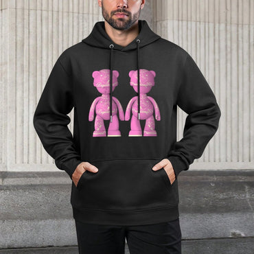 IPIB 250g Hooded Pocket Sweatshirt Front GraphicMen's Hooded  Sweatshirt6000098-3