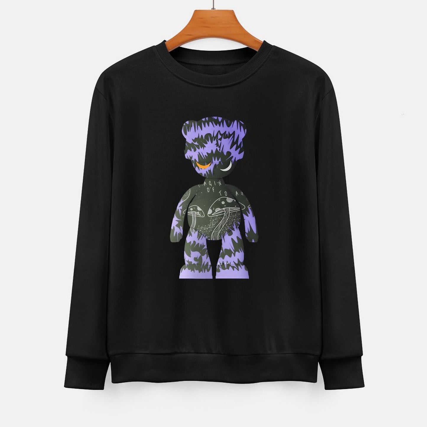 IPIB 250g Crew Neck Long Sleeve Sweatshirt Front GraphicCrew Neck Long Sleeve Sweatshirt6000132-1