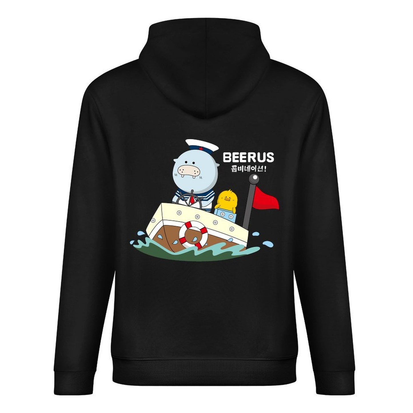 Inkmay Beerus Hoodie 250g crew neck HoodieLooseFit Hoodie