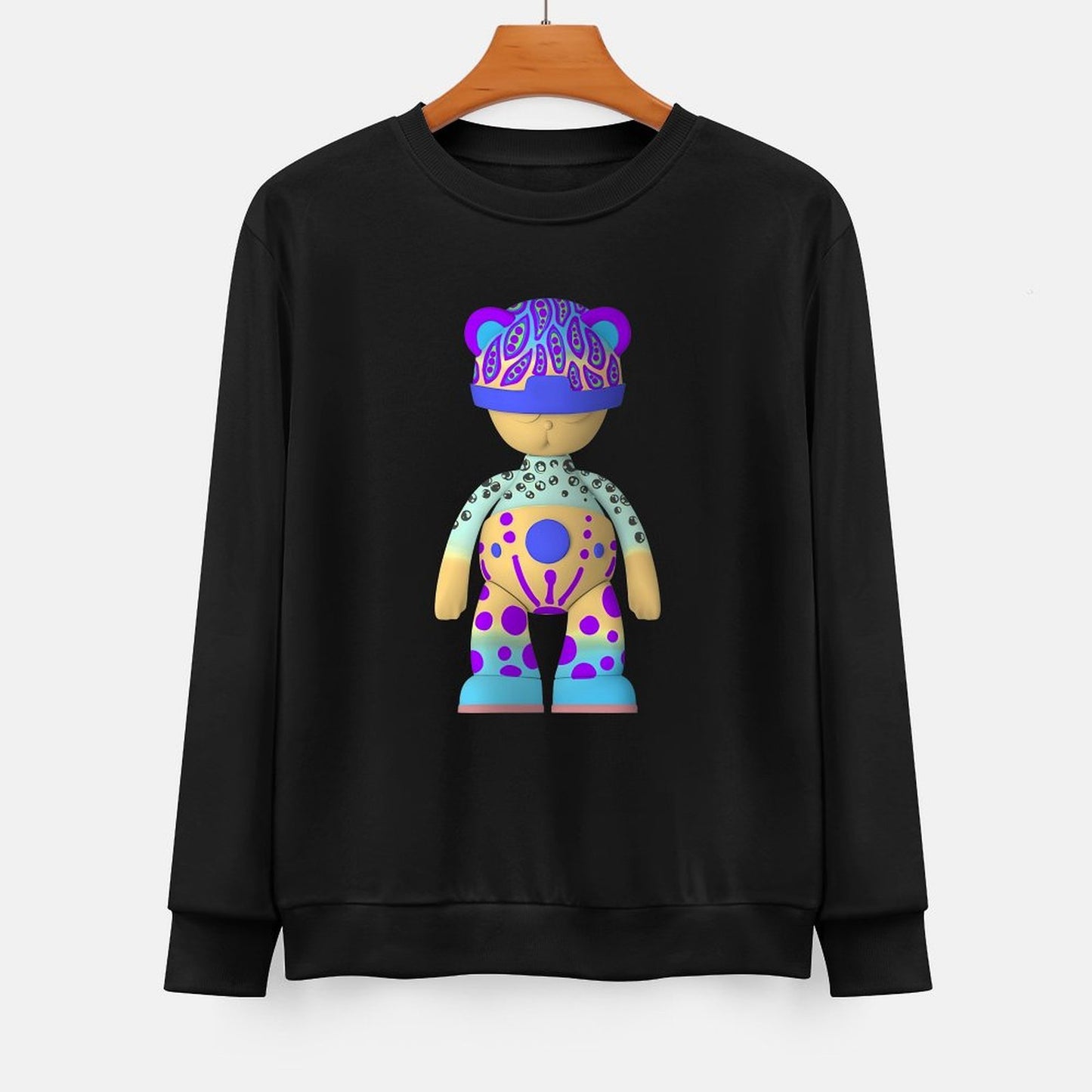 IPIB 250g Crew Neck Long Sleeve Sweatshirt Front GraphicCrew Neck Long Sleeve Sweatshirt6000102-4