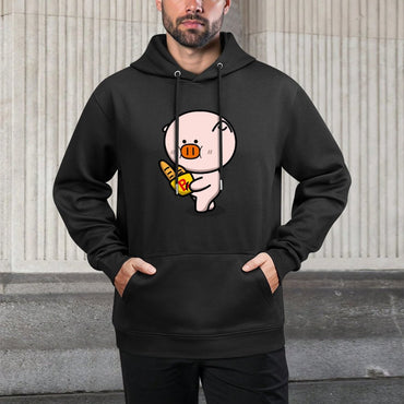 IPBR 250g Hooded Pocket Sweatshirt Front GraphicMen's Hooded  Sweatshirt4000267