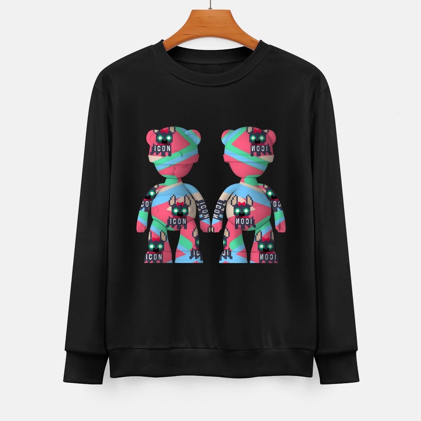 IPIB 250g Crew Neck Long Sleeve Sweatshirt Front GraphicCrew Neck Long Sleeve Sweatshirt6000078-3