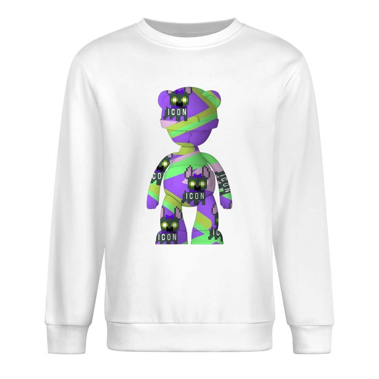 IPIB 250g Crew Neck Long Sleeve Sweatshirt Front GraphicCrew Neck Long Sleeve Sweatshirt6000124-3