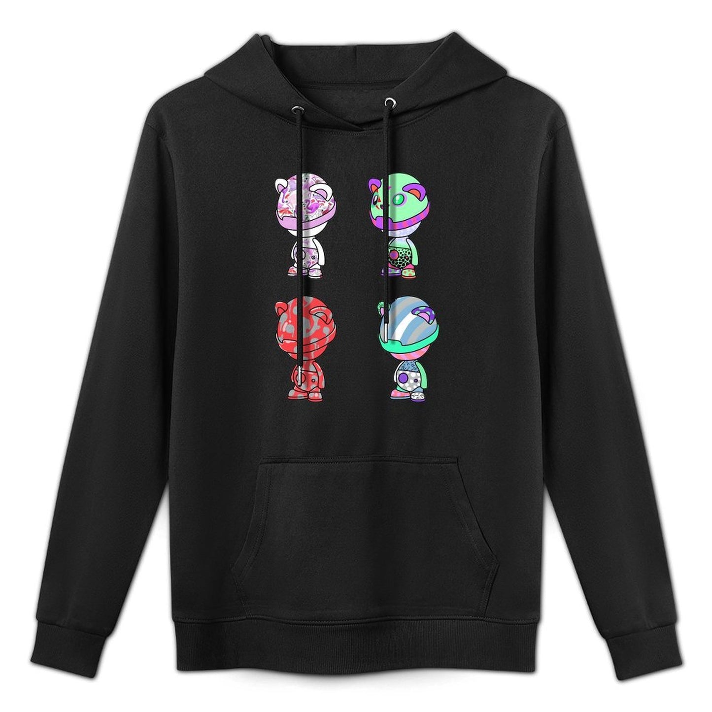 IPIB 250g Hooded Pocket Sweatshirt Front GraphicMen's Hooded  Sweatshirt6000073-1
