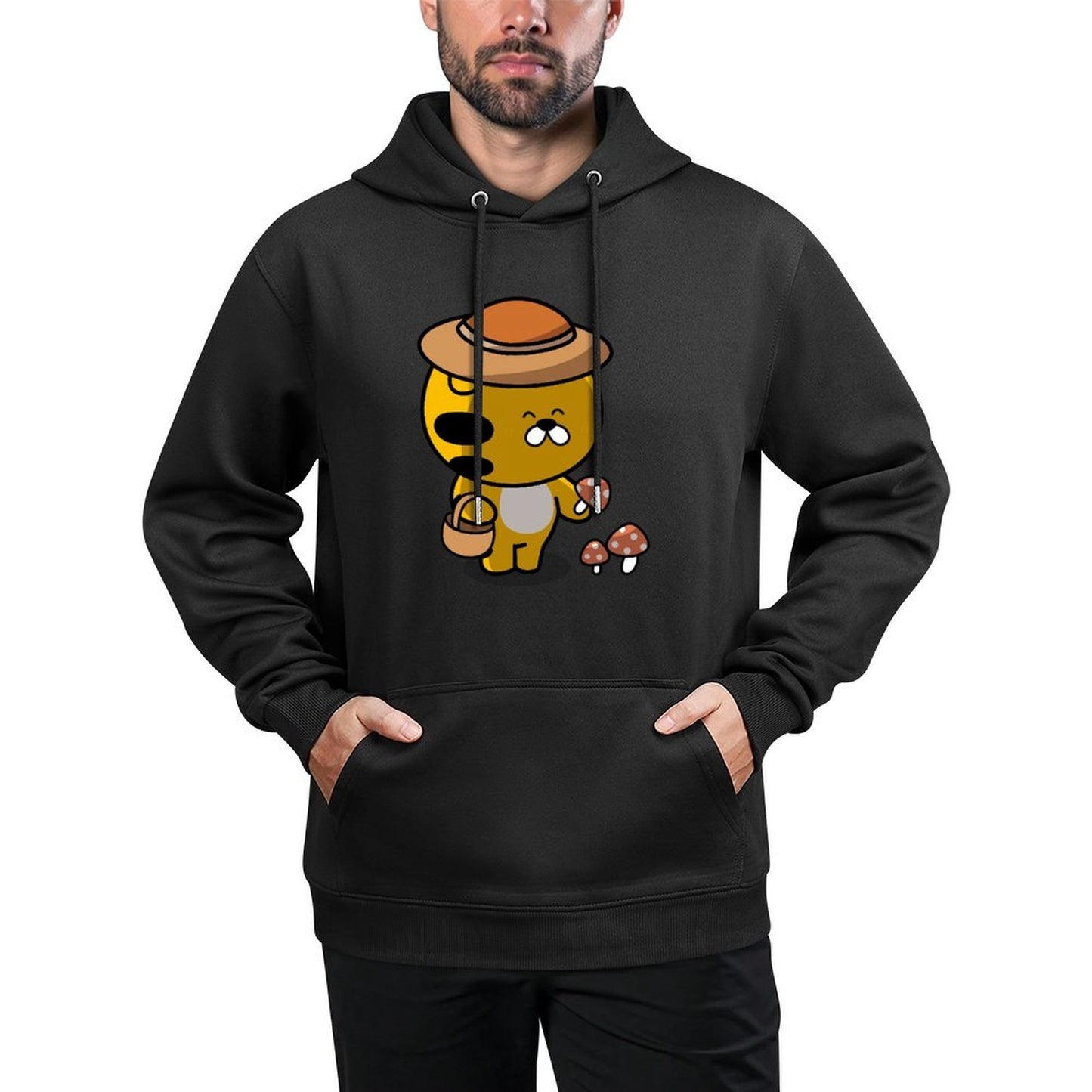 IPBR 250g Hooded Pocket Sweatshirt Front GraphicMen's Hooded  Sweatshirt4000287