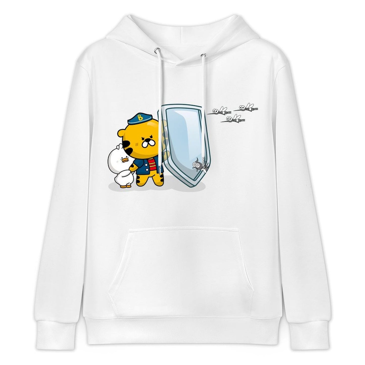 TimelessStyle StreetStyle Front Graphic Hoodies