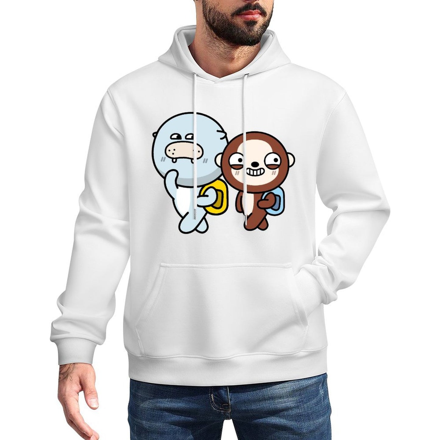 IPBR 250g Hooded Pocket Sweatshirt Front GraphicMen's Hooded  Sweatshirt4001264