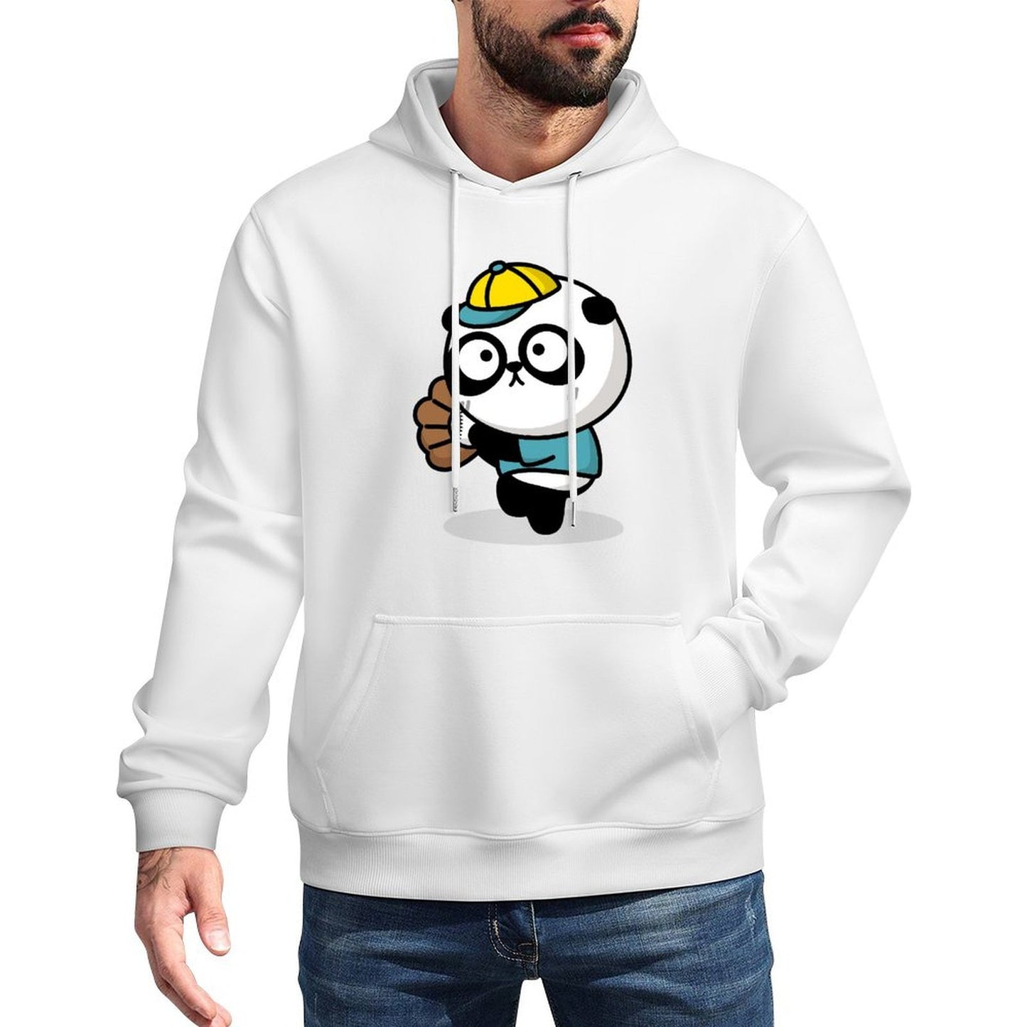 IPBR 250g Hooded Pocket Sweatshirt Front GraphicMen's Hooded  Sweatshirt4000317
