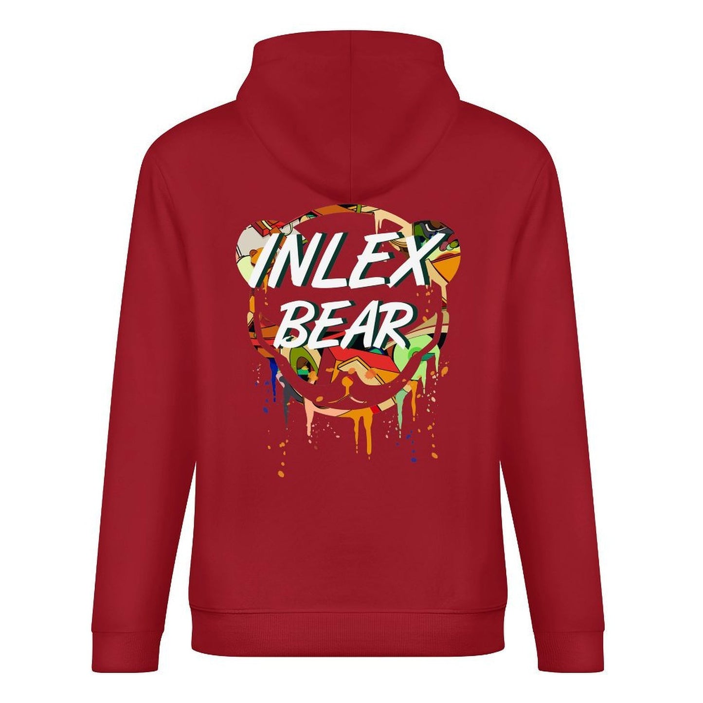 Inlex bear hooded pocket sweatshirt with back detailEasyStyle CasualHoodie