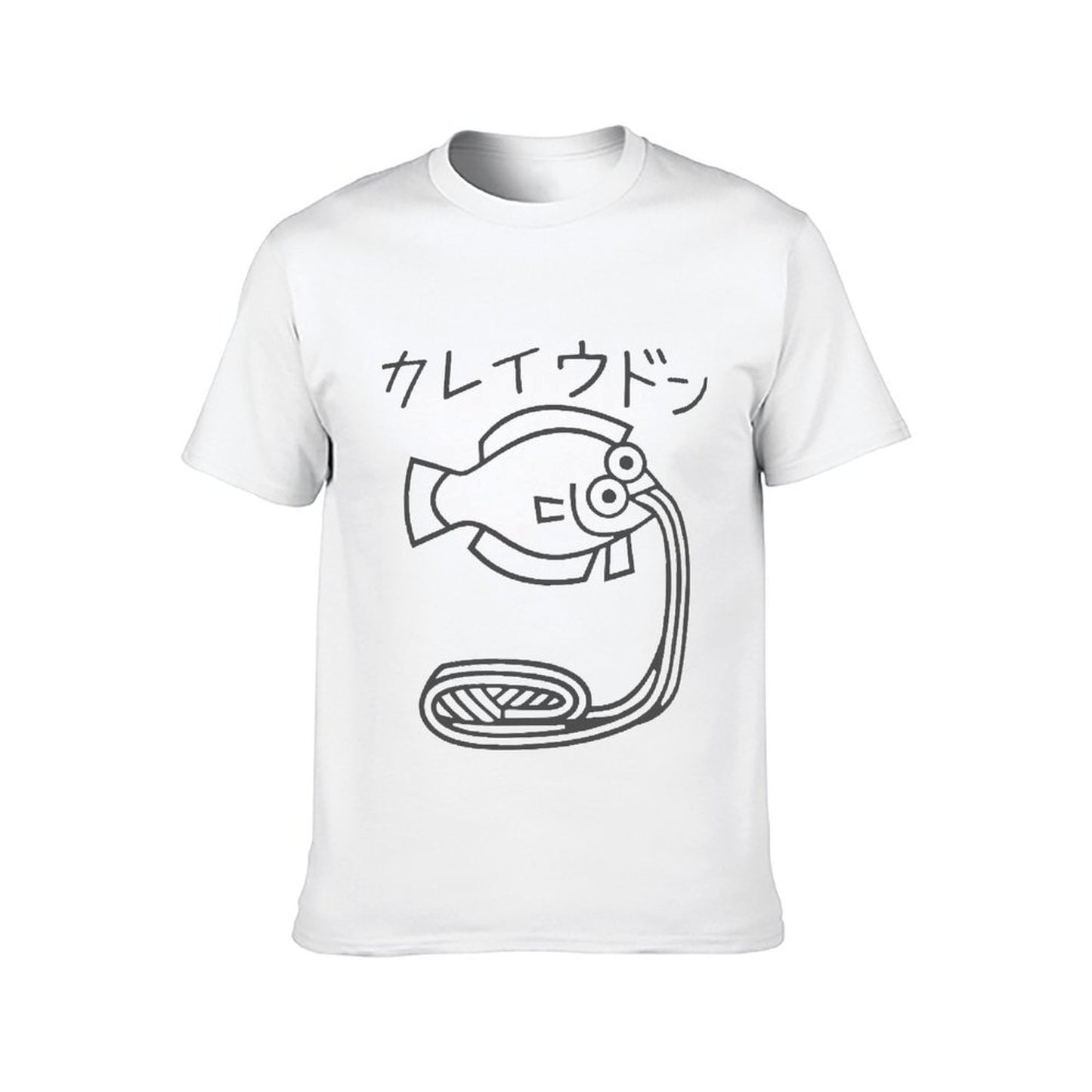 Inkmay Casual Cotton T-shirt Solid Gray Background No Pattern Prints Unisex T-shirtDaily ClassicFit T-Shirt