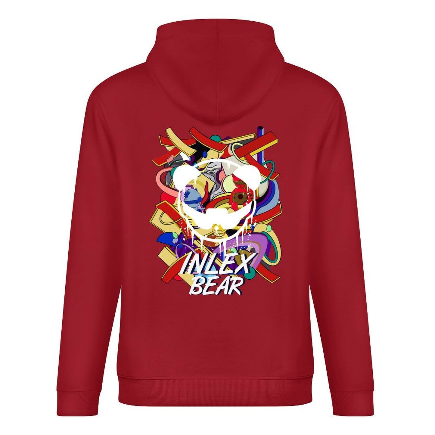 Inlex bear hooded pocket sweatshirt with back detailReliable Easy-CareHoodie