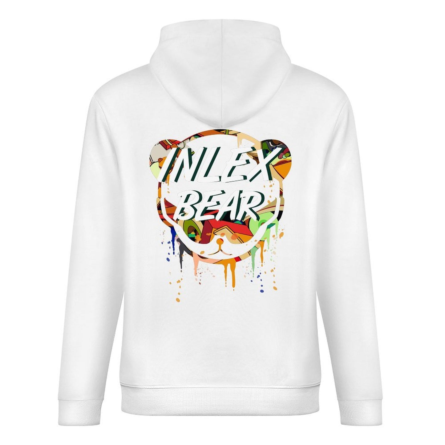 Inlex bear hooded pocket sweatshirt with back detailEasyStyle CasualHoodie