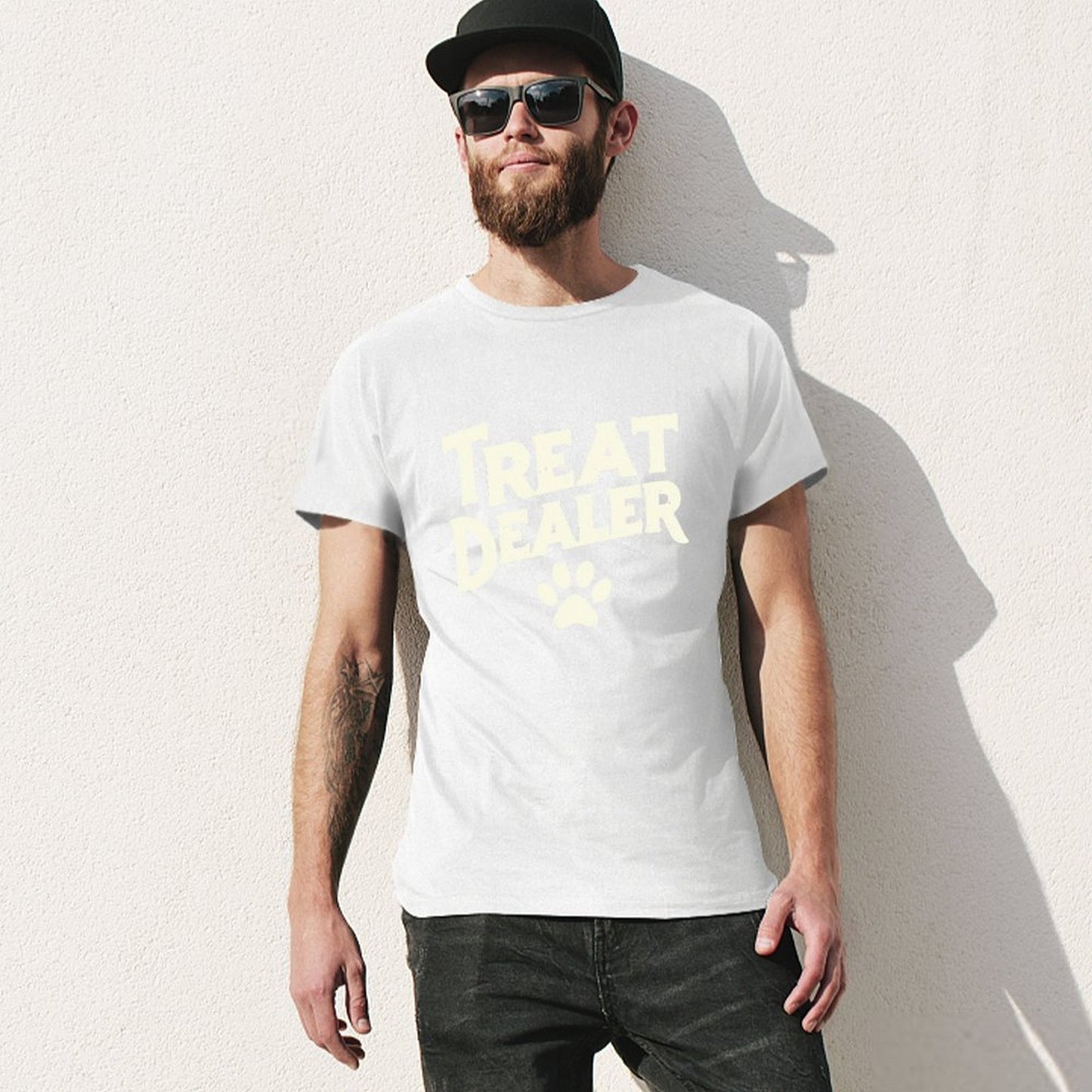 Inkmay Casual Cotton T-shirt Unisex T-shirtOutdoor ActiveLine T-Shirt