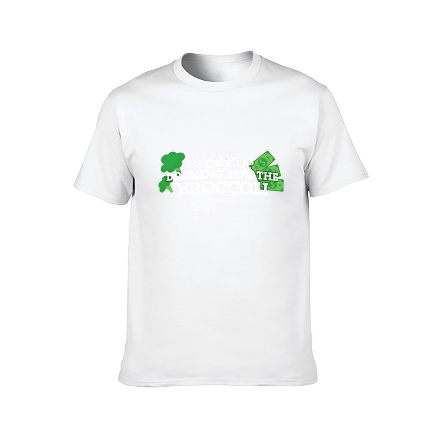 Inkmay Casual Cotton T-shirt Money And Luck Pattern Prints Design Unisex T-shirtSignature Vintage T-Shirt