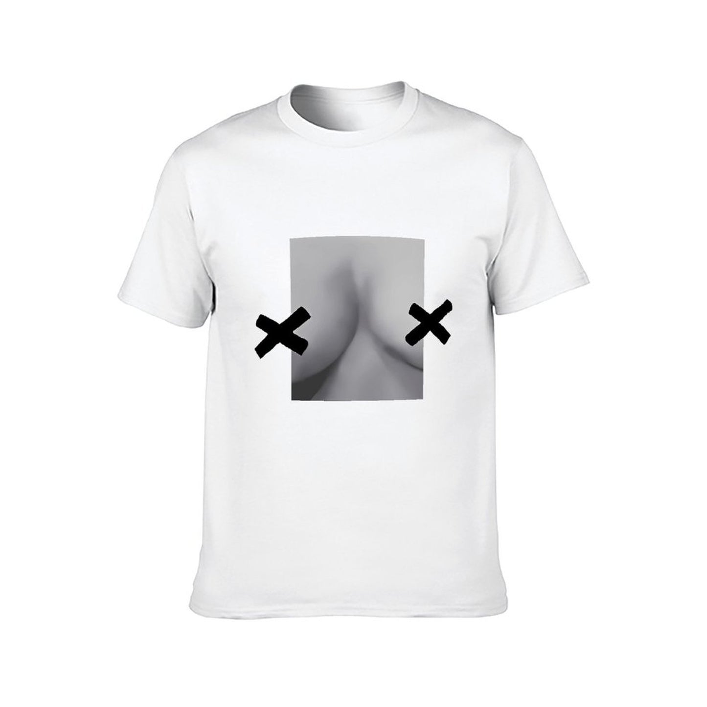 Inkmay Casual Cotton T-shirt Abstract Legs With Black Shadows Unisex T-shirtActiveStyle Print-Ready T-Shirt