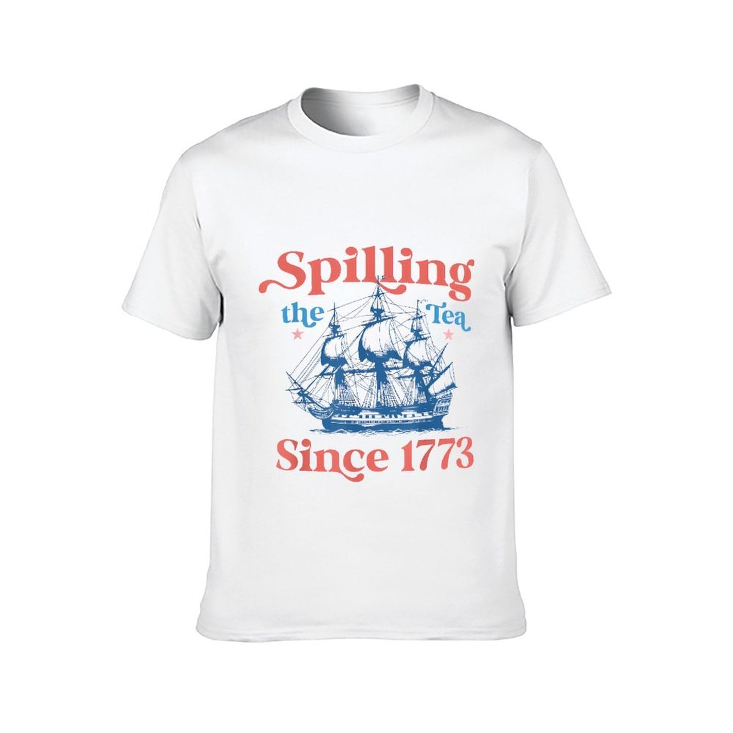 Inkmay Casual Cotton T-shirt Spilling The Tea Since Seventeen Unisex T-shirtEssentialFit Fundraising T-Shirt