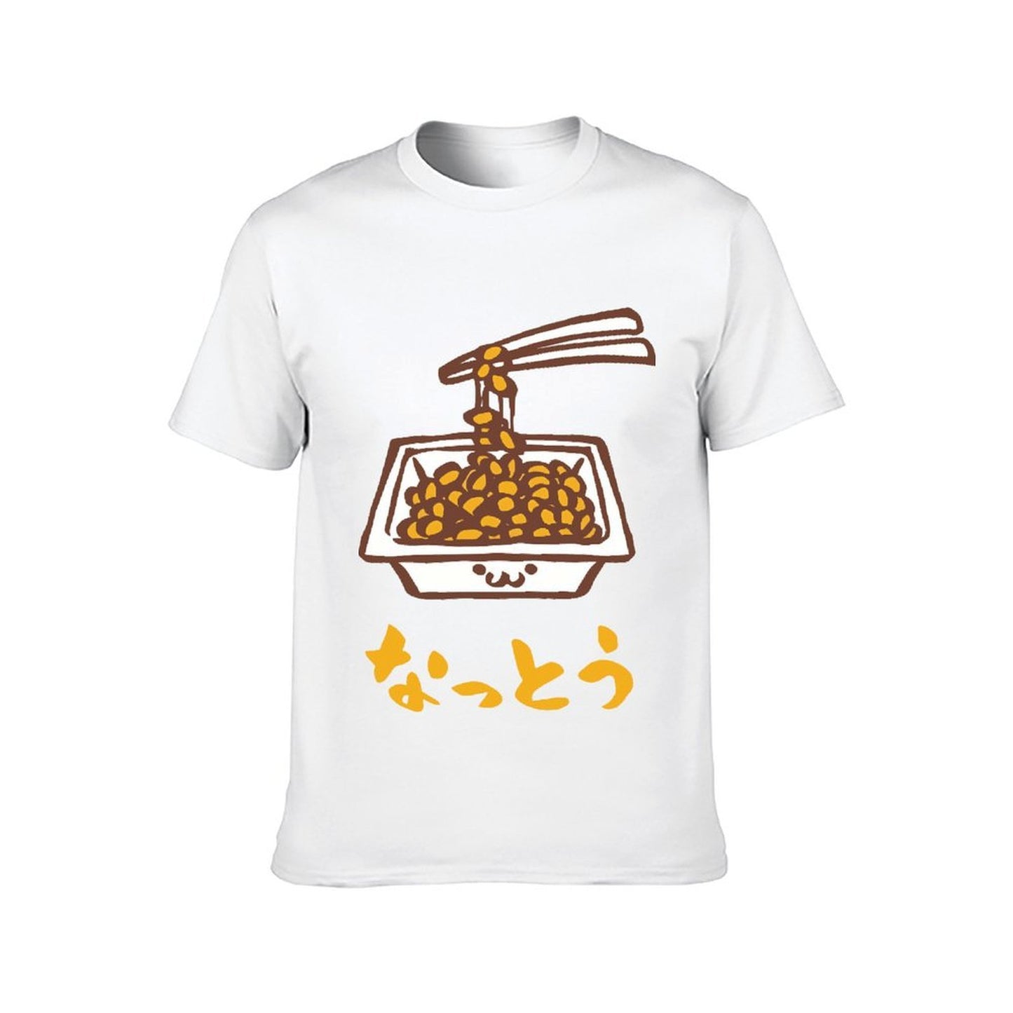 Inkmay Casual Cotton T-shirt Stir Fried Peanuts In White Dish Unisex T-shirtSimpleFit Strong T-Shirt