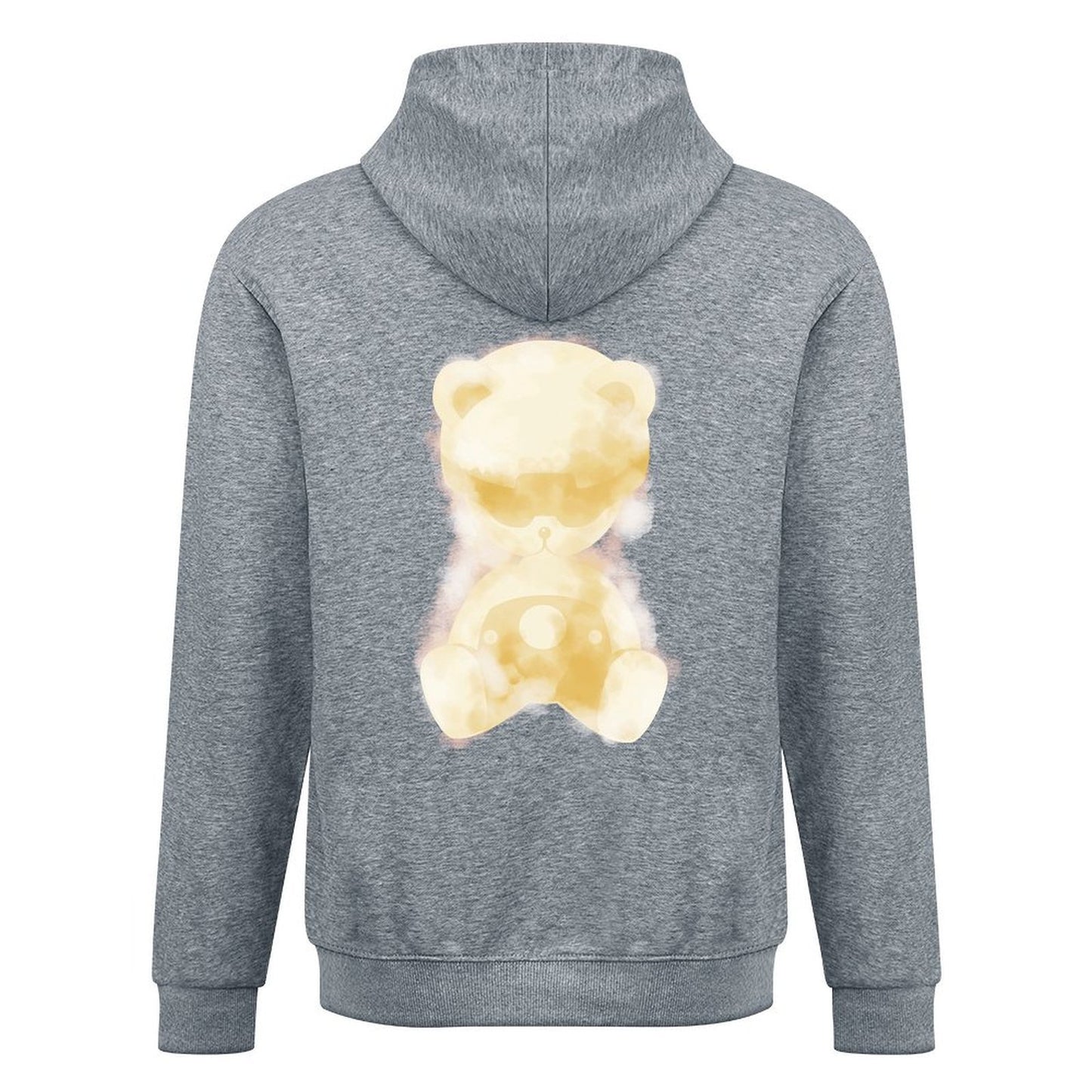 Inlex bear hooded pocket sweatshirt with back detailDouble-Stitched Soft-TouchHoodie