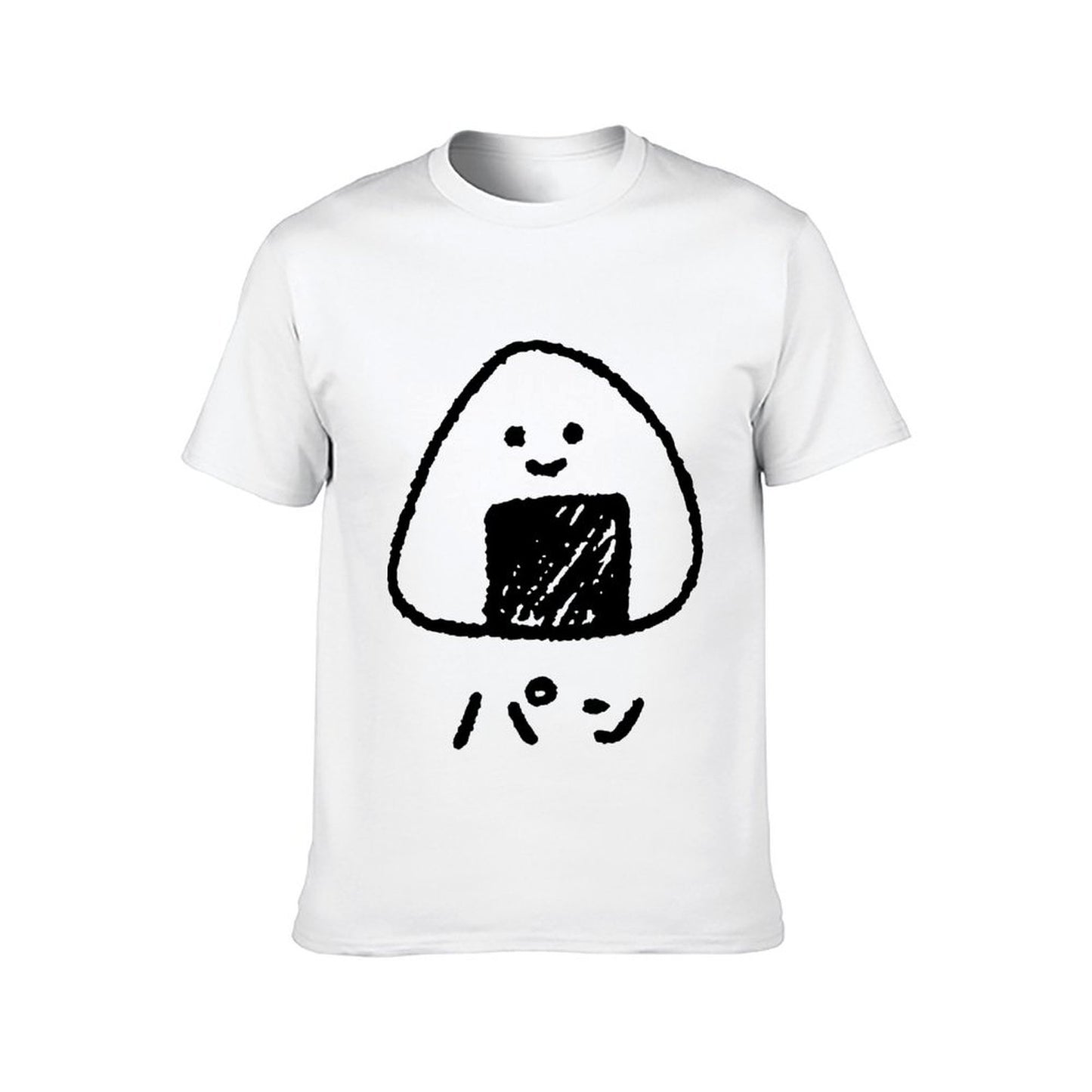 Inkmay Casual Cotton T-shirt Abstract Geometric Shapes In Black White Unisex T-shirtOriginal Soft-Touch T-Shirt