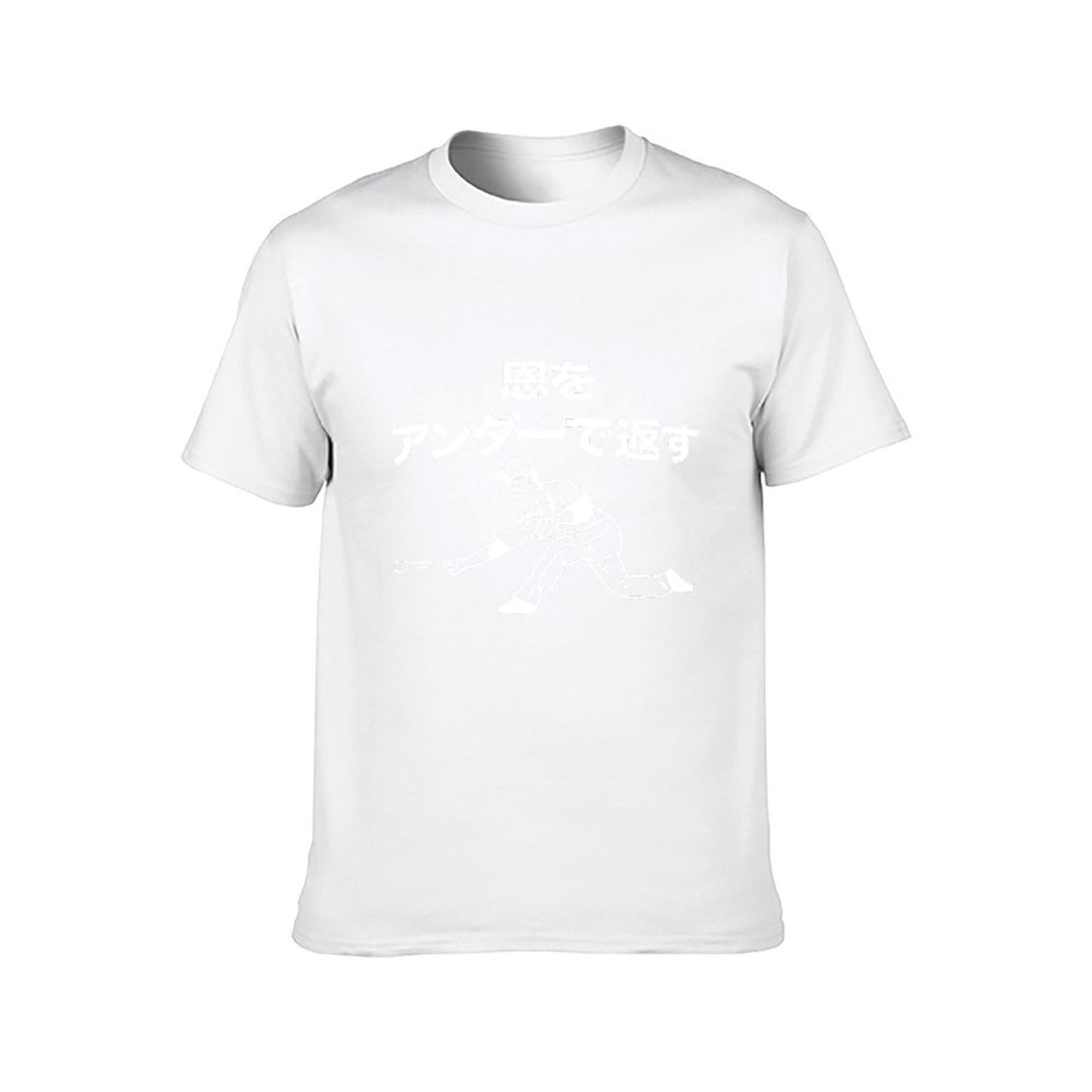 Inkmay Casual Cotton T-shirt Unisex T-shirtClassic Fit Logo-Ready T-Shirt