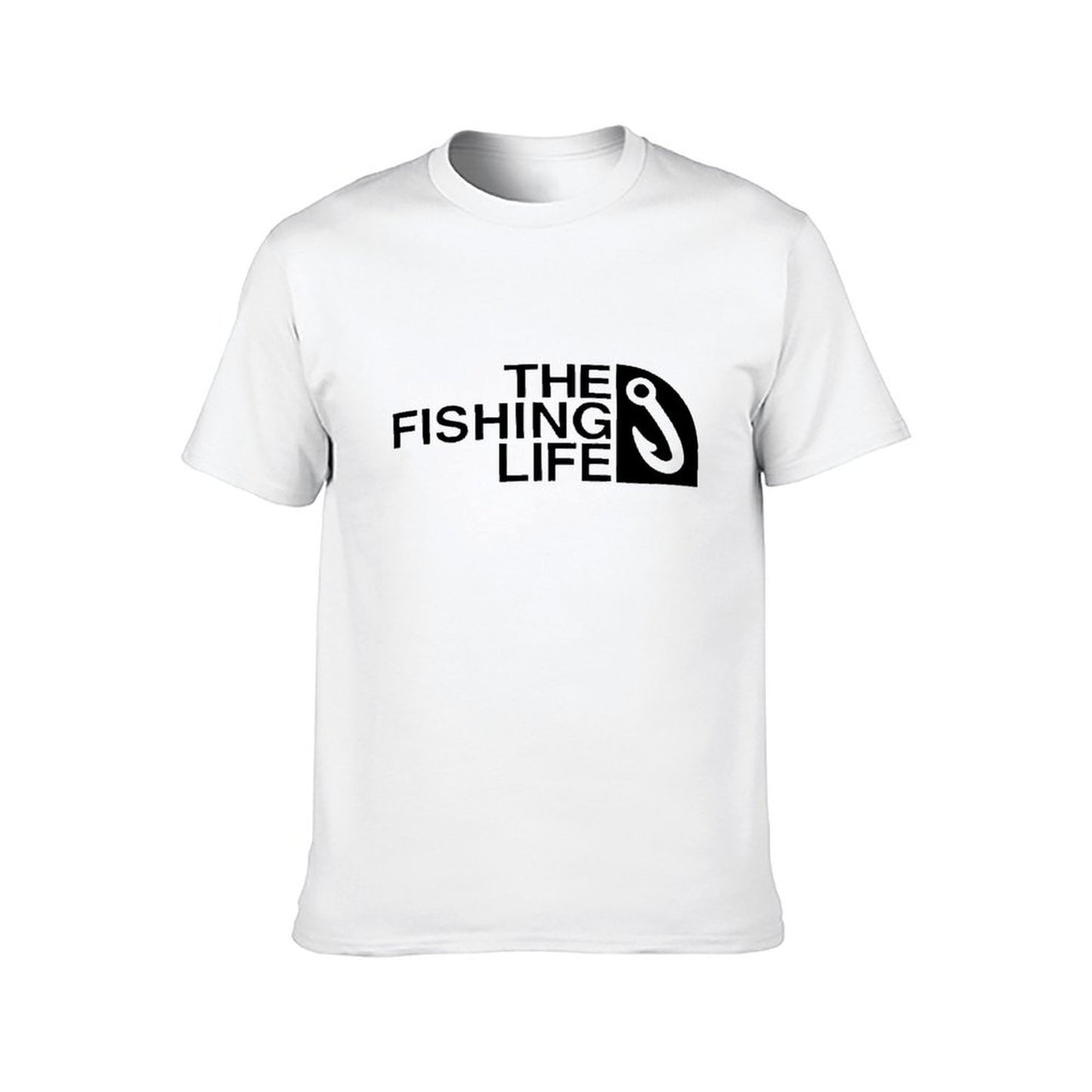 Inkmay Casual Cotton T-shirt Simple Black And White Design Unisex T-shirtSoftWear Outdoor T-Shirt