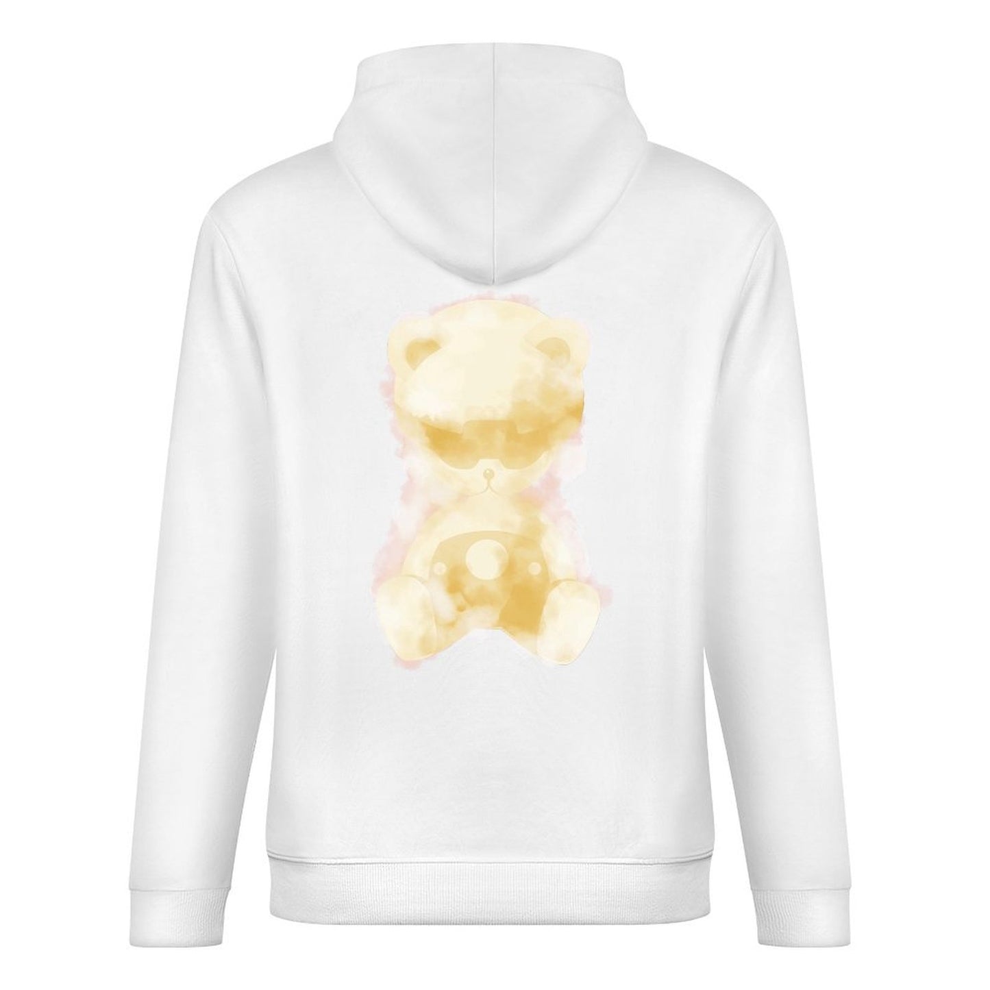 Inlex bear hooded pocket sweatshirt with back detailDouble-Stitched Soft-TouchHoodie