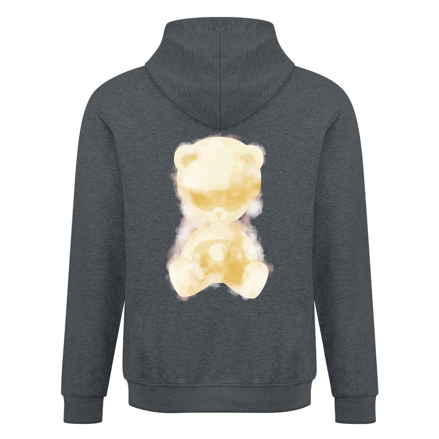 Inlex bear hooded pocket sweatshirt with back detailDouble-Stitched Soft-TouchHoodie