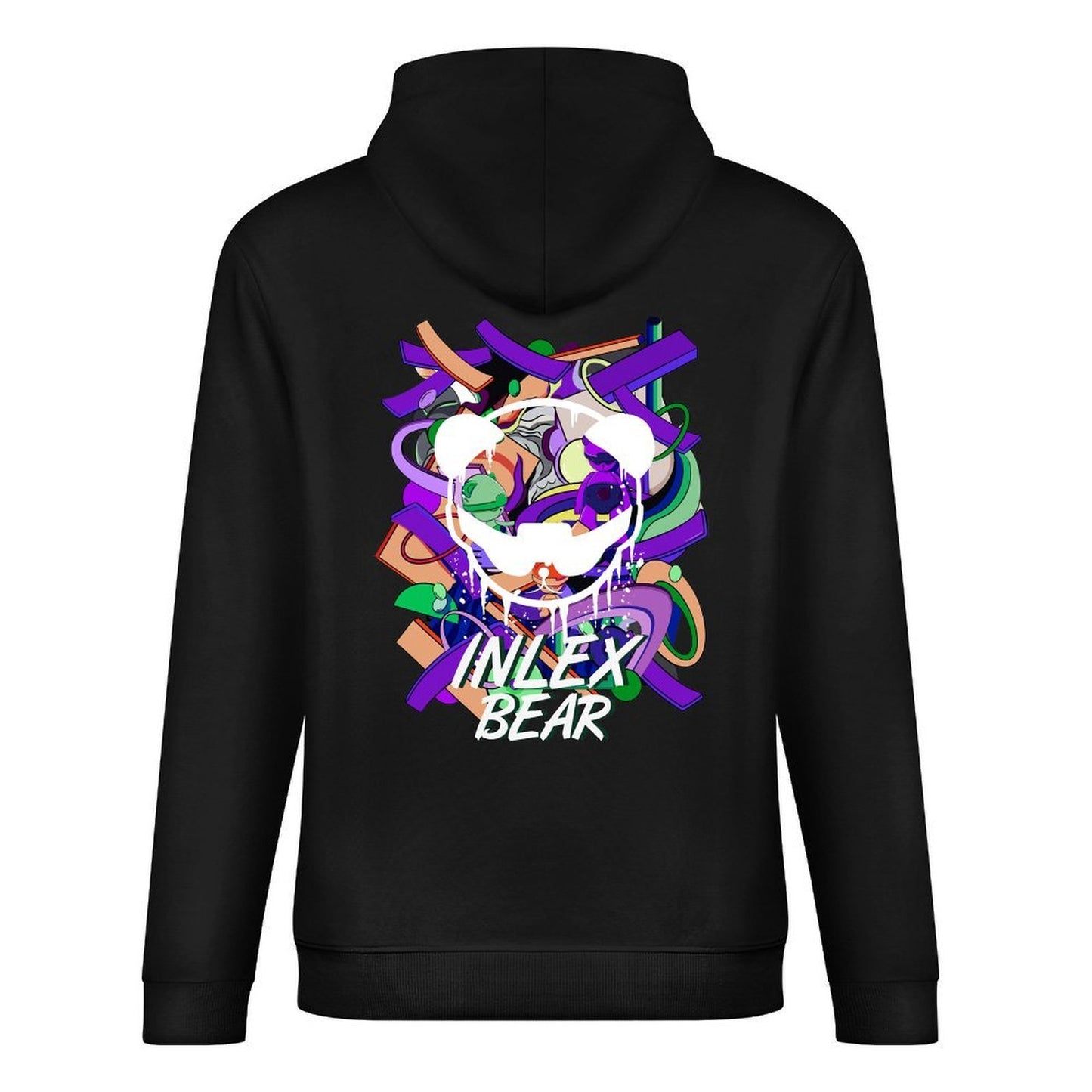 Inlex bear hooded pocket sweatshirt with back detailPerformance YearRoundHoodie